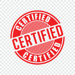 Certified quality control  rubber stamp