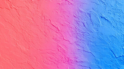 Obraz premium Vibrant Pink and Blue Grunge Texture Background for Creative Projects