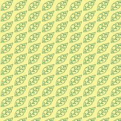 seamless pattern with leaves