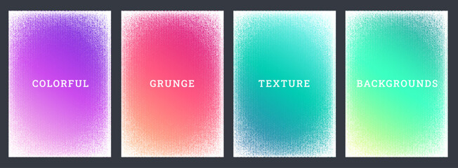 Colorful Grunge textured banner collection, Overlay texture set, Different types of texture Background, damaged, paint, old, brush, vintage, abstract, rough, Vector collection urban grunge overlay