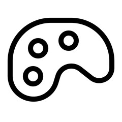 shopping and delivery thin icon