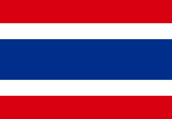 thailand flag illustrator national