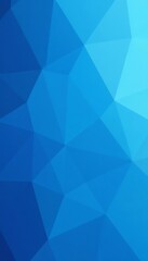 Fototapeta premium Minimalistic blue and white polygonal pattern for business presentations, corporate, contemporary