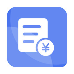 Online registration system colorful icon pack