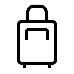 shopping and ecommerce thin icon