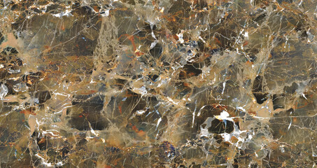 Multi Coloured Marble Texture Background Natural Rough Stone With Brown and white mix vains
