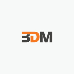 Letter logo bdm