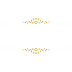 Elegant Line Art Dividers and Ornaments for Wedding Invitation Card
