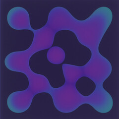Obraz premium Grainy Noise abstract fluid retro overlay background. Lo-fi vintage great for web design gradient multicolor