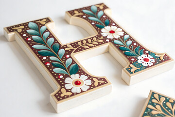 font, letter, H, alphabet,