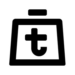 Obraz premium Osprey black outline icon pack