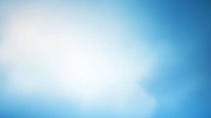 Obraz premium Soothing Blue Gradient Background Symbolizing Clarity Through Subtle Color Transition