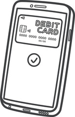 スマホ決済（デビットカード）