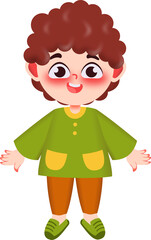 Illustration of Muslim characters