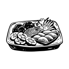 Japanese Lifestyle Vintage Illustrations