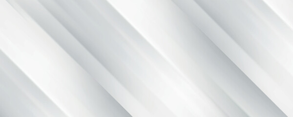 Fototapeta premium white geometric abstract background overlap layer on bright space with cutout shape decoration. Modern graphics. eps 10