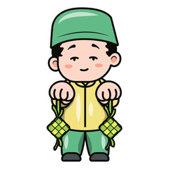 Cute Moslem Illustration