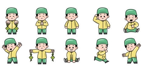 Cute Moslem Illustration