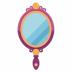 vector illustration of an abstract background with a frame on white background.