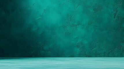 Deep Teal Abstract Background With Textured Surface For Design
