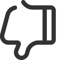 Strange black outline icon pack