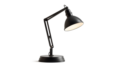 Desk lamp isolated on a white background