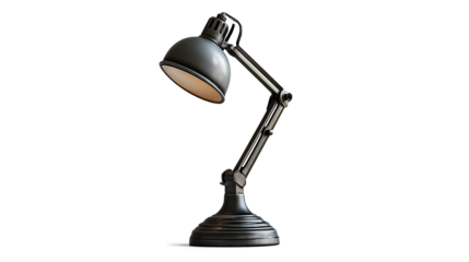 Desk lamp isolated on a white background