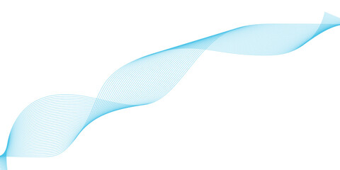 waveline Blue Design