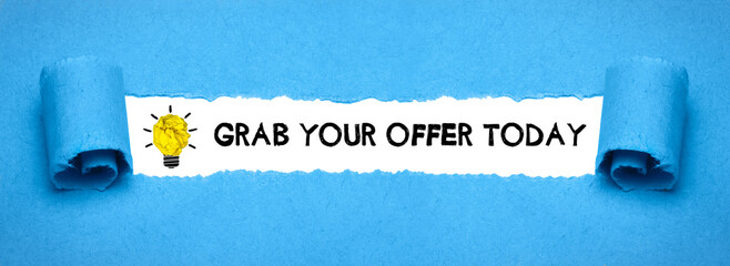 Grab Your Offer Today
