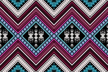 Geometric ethnic pattern seamless design for background ,Tribal geometric seamless patterns, ethnic design, hipster backdrop, wallpaper Background, Design curtain, carpet ,fabric ,textile