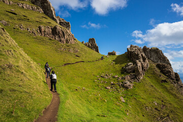 Fototapeta premium The Quiraing, isola di Skye, Scozia