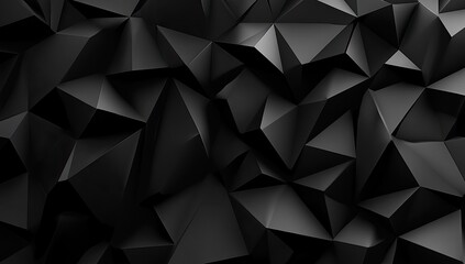 Abstract black geometric wall texture