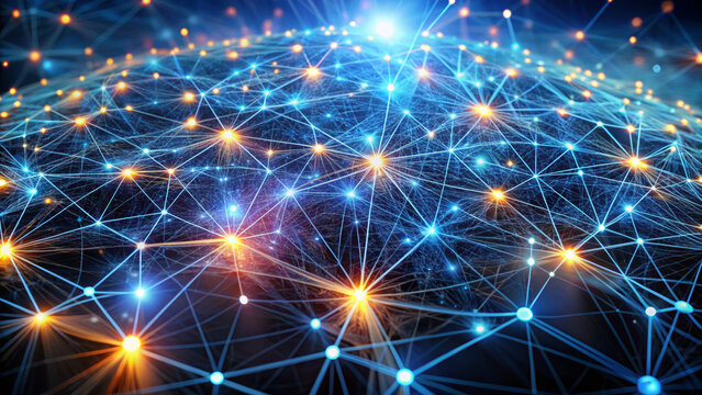 Glowing Data Nodes and Streams in a Neural Network