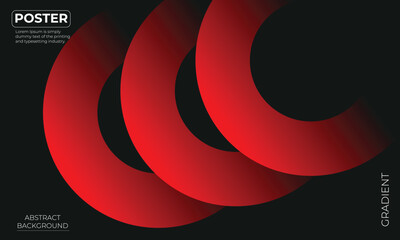 Collection of 70s color gradient poster background vector. Retro wall decoration, groovy, trippy, geometric shape. Vintage hippie wall art for interior, decorative, banner, cover, card