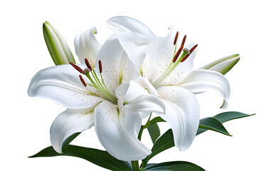 white lily flower
