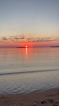Sozopol Sunrise: Stunning Black Sea Vertical UGC Video