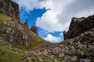 The Quiraing, isola di Skye, Scozia