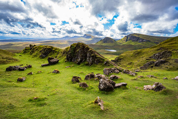 The Quiraing, isola di Skye, Scozia