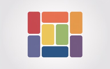 Colorful Square Patterned Tiles