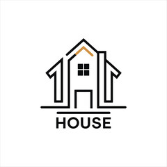 home property logo, home icon, house logo design.