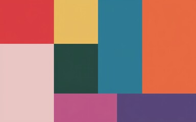 Fototapeta premium Colorful geometric abstract pattern