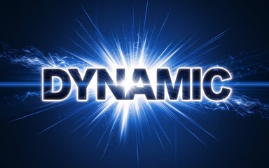 Dynamic energy burst graphic
