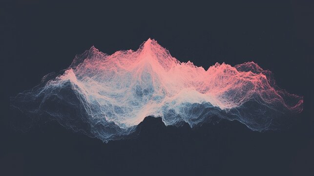 Digital transformation is the theme of a modern abstract background that prominently features metallic grey, photon blue, and quantum purple