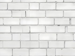 Obraz premium Abstract white brick wall texture pattern background
