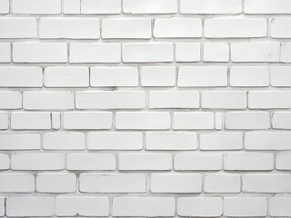 Obraz premium Abstract white brick wall texture pattern background