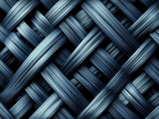 Wicker Surface Texture for Interior Design Close-Up of Wicker Surface