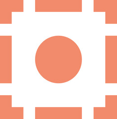 Record button UI icon logo