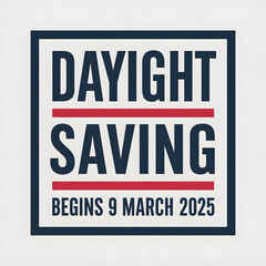 Fototapeta premium Canada Dayligh Saving 2025