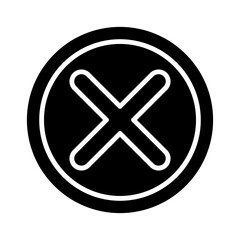 Obraz premium Cross Vector Icon