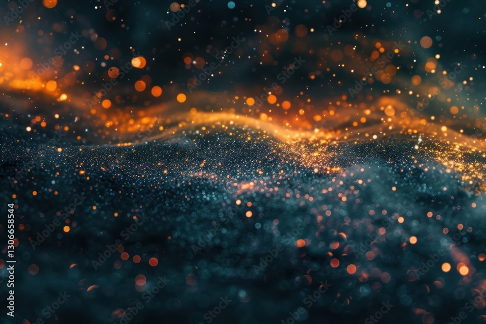 Canvas Prints bioluminescence star border background space backgrounds astronomy.